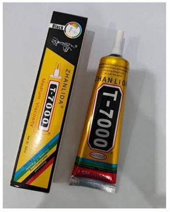 ydex T-7000 Strong Black Glue (Set of 1, Black) Glue