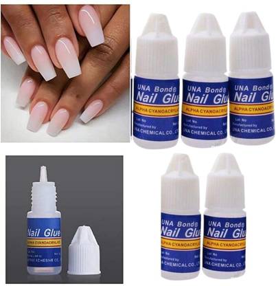 BLUST&FAMME Nails art Nails glue pack of 5 Glue