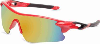 JEERATI UV Protected Mirrored Sports Goggles Cricket Goggles