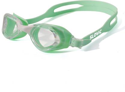 SLOVIC Anti-Fog | UV-Protection | Leak-Proof | Premium Quality | Clear Vision | Men Swimming Goggles