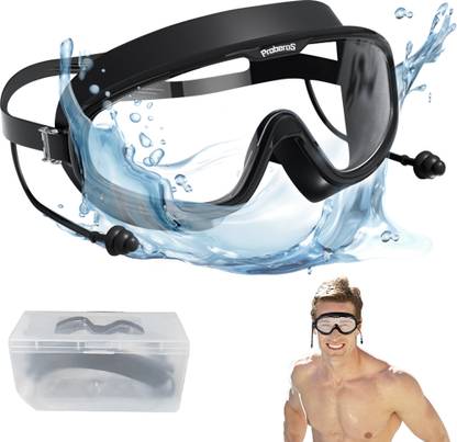 ZITRONIX Big Frame Water Sport Goggles with Leakproof Silicone Swimming Goggles