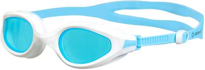 airavat 1033 Aqua Speed Swimming Goggles - White/Cyan Swimming Goggles