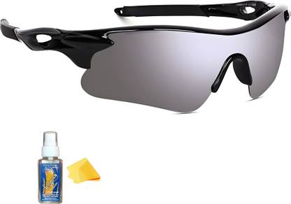 Zugatti Sports Goggle UV400 Protection, Mirrored, Polarized, Cycling, Running, Golf Cricket Goggles