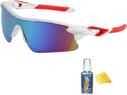 जीरती UV Protected Mirrored Sports Sunglasses क्रिकेट के चश्मे