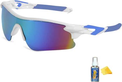 JEERATI UV400 Protected Mirrored Sports Goggles Cricket Goggles