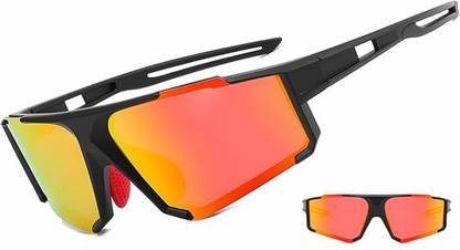 Cereto Sports Google Mirrored UV Protection Cricket Sunglass/ Sports Goggles Sports Goggles