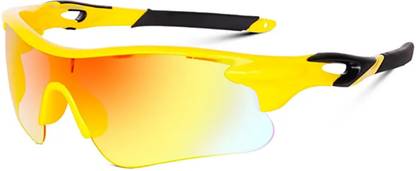FREUITS UV400 Protected Mirrored Sports Goggles Cricket Goggles