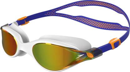SPEEDO Vue Mirror Goggles, Green, Free Size Swimming Goggles
