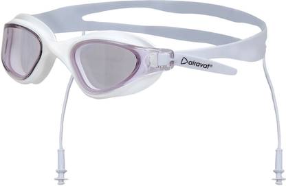 airavat 1032 Finzo Swimming Goggles Adult, White Swimming Goggles