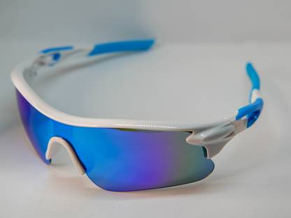Zugatti UV400 Protected Mirrored for Cricket Cycling Running & More Activites Sports Goggles