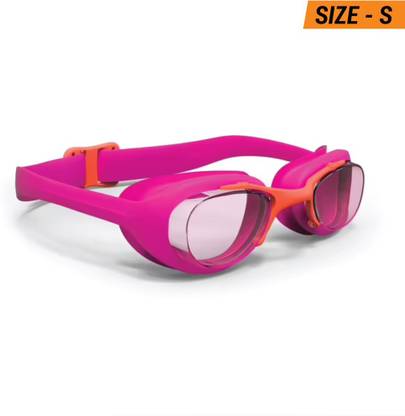 dynamics Decathlon, Swimming Goggles, Small, Clear Lenses, (Pack Of 1, Multicolor) Swimming Goggles