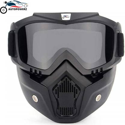 AutoPowerz Goggles and Mask (Dark) Safety Goggles