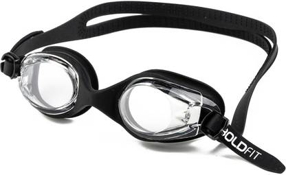 BOLDFIT Swimming Goggles for Adults Men & Women Airtight Adjustable Strap Swimming Goggles