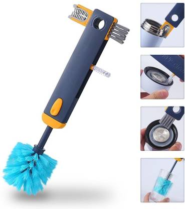 MGNLR Retractable 4 in 1 Bottle Gap Cleaner Brush Electric Toothbrush