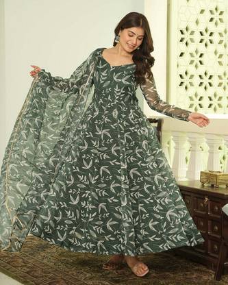 SSICREATIVE Anarkali Gown