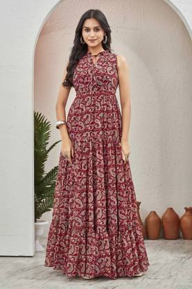 Chansi Flared/A-line Gown