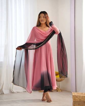 CLOTHVALLY Anarkali Gown
