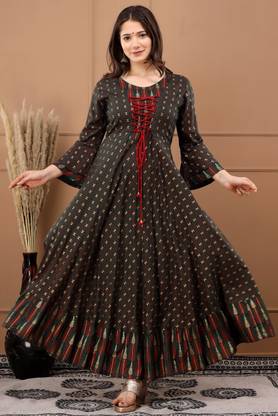 SAAR SUMRAN Flared/A-line Gown
