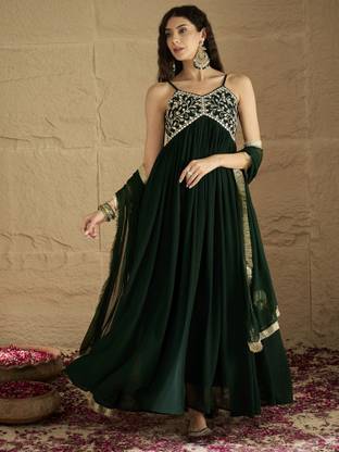 Varanga Flared/A-line Gown