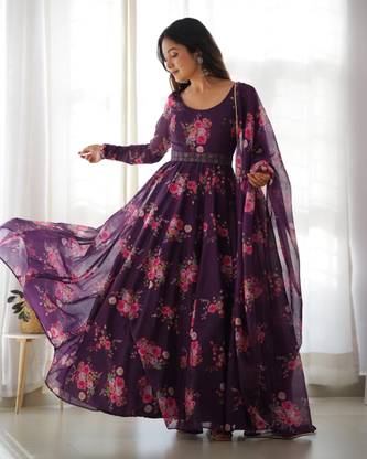 Janardan Flared/A-line Gown
