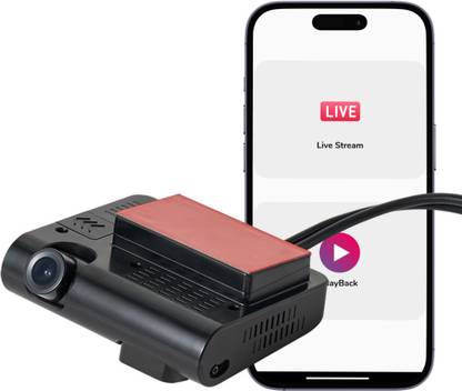 fleettrack 4G Dual Dash Camera with 24x7 Video Monitoring | Night Vision | 2-Way Calling GPS Device