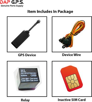 DAPGPS G17 Smart GPS Tracking Device With Relay & 1 Year Warranty GPS Device