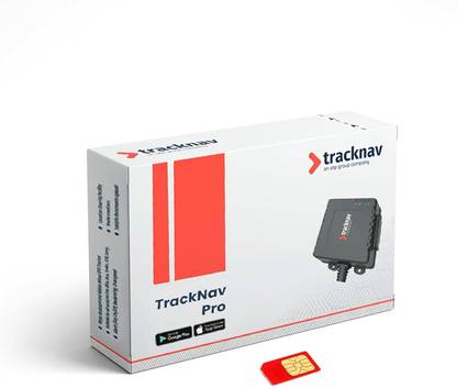 TrackNav Pro GPS Tracker, Wired Tracking Device with Anti-Theft Alarm, Live Tracking GPS Device