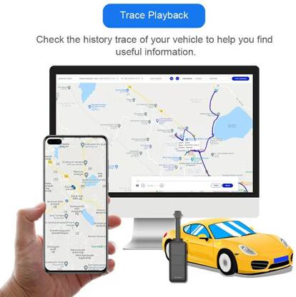 TCSVTS GPS Tracker For Bike Car With Airtel Sim card GPS Device