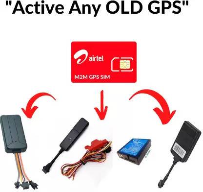 PictorDotCom SHYLLYCARE Airtel M2M VTS IOT Sim Card for GPS Tracker Telematics yearly GPS Device