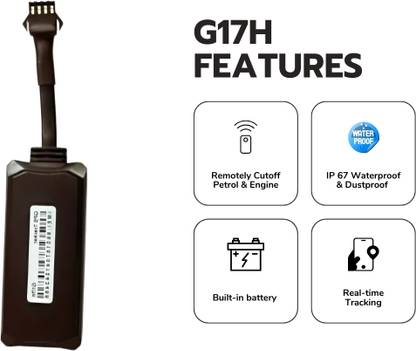 Trackfy G17H ENGINE CUT OFF GPS Device