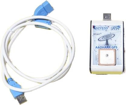 RAIVENS USB GPS for Aadhaar Center | USB GPS RECEIVER | Aadhar Enrollment GPS GPS Device