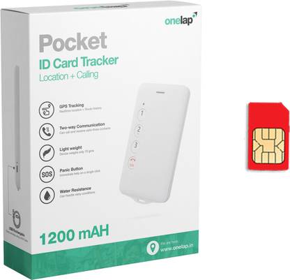 onelap Pocket ID Card GPS for Kids GPS Device
