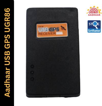 livebase Aadhaar USB GPS UGR86 for Aadhaar, CSC, UCL, Grama One | UIDAI & STQC Certified GPS Device