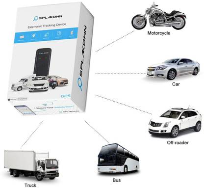 ITALIA GPS Tracker Device for Car Bus Truck Bike & All Vehicles Security System with Sim Card and Mobile App Support GPS Device