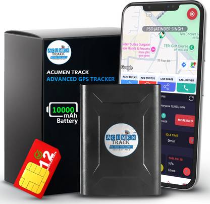 Acumen Track Y-100( Wireless, Powerful Battery ) gps tracker for women safety, child tracking GPS Device
