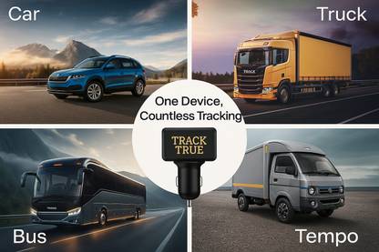 TRACKTRUE Car Charger GPS: Dual USB, Hidden Tracker, Audio Monitor & Real-Time GPS Tracker GPS Device