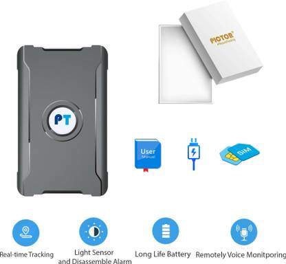 Pictor Telematics Asset Tracker (Long Battery Backup with Voice Monitoring) GPS Device