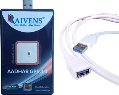 RAIVENS GPS Tracker 3.0 for Aadhar Enrollment Centers Secure, Real-Time Location Device GPS Device