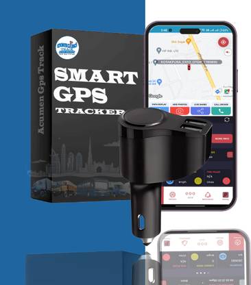 Acumen Track Car Charger with GPS Tracker GPS Device