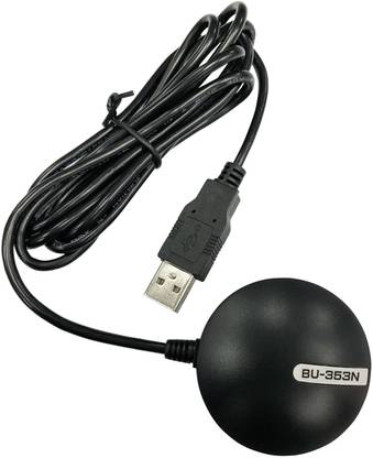 livebase Aadhaar USB GPS GlobalSat BU-353N GPS Device