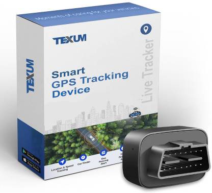 TEXUM 13N OBD(Wireless, Plug & Play) GPS Tracker only for Car GPS Device(Black) GPS Device