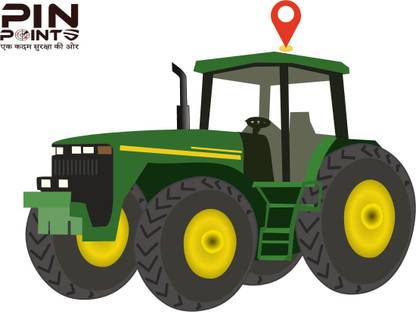 PINPOINTS Tractor GPS Real Time Location Engine on/off Anti Theft Harvesting GPS Device