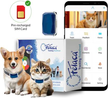 fetaca Smart Collars for Pet Safety: Dogs, Cats, and More Safety Smart Tracker