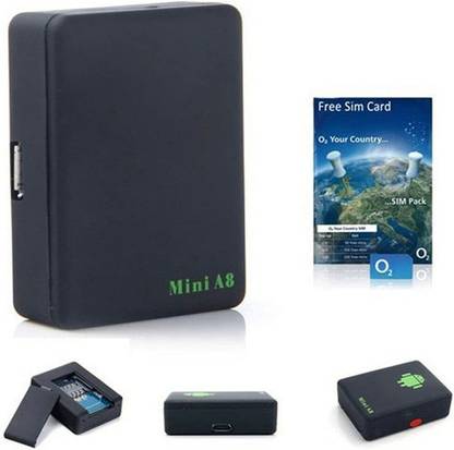 मार्स New MiniA8 Global Real Time Tracker Sim Bug GSM/GPRS/GPS Tracker GPS Device GPS डिवाइस
