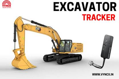 Vyncx GPS-Based Excavator Location for Live Performance and Stoppage Information GPS Device