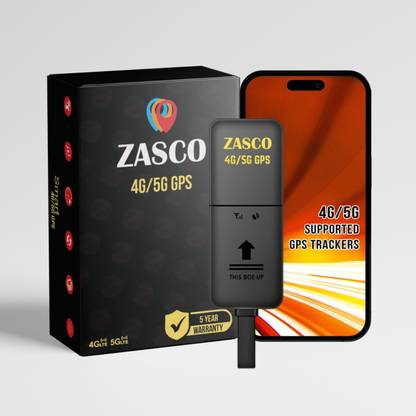 ZASCO GPS Tracker 4G GPS Tracker Car, Bike, Scooty, EV vehicles| Engine ON/ OFF | GPS Device