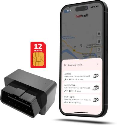 fleettrack Hidden OBD GPS Tracker for all Cars with 12 months Sim Data GPS Device