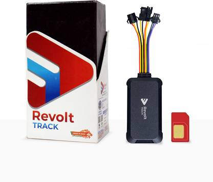Revolt Track Rt Premium Gps Tracker With Voice Monitoring And Panic Button For Car, Bus GPS Device