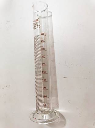 J-SIL J SIL-MC-500ML Borosilicate Glass Graduated Cylinder