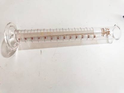 J-SIL J SIL-MC-250ML Borosilicate Glass Graduated Cylinder